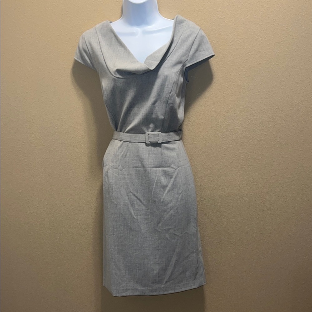 Calvin Klein Gray Midi Dress